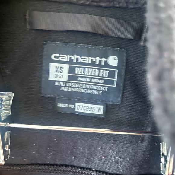 Carhartt Relaxed Fit Fleece Snap Front Vest - Picture 5 of 7